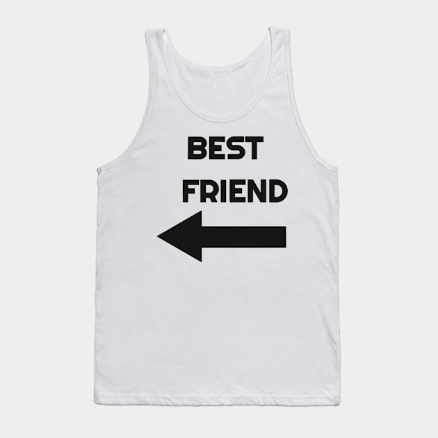 Best Friends with Arrow (right side) Tank Top by j__face